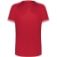 Custom Youth Cutter Henley Jersey Scarlet/ White