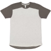 Custom Unisex Forward Shoulder Fine Jersey Tee Ash/ Charcoal