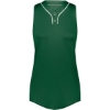 Custom Womens Cutter Jersey Dark Green/ White