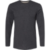 Custom Unisex Fine Jersey Long Sleeve Tee Vintage Smoke