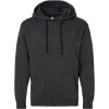 Custom Unisex Elevated Fleece Hoodie Sweatshirt Black Leopard