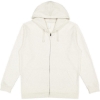 Custom Unisex Full-Zip Hoodie Sweatshirt Natural Heather