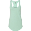 Custom Women’s Lightweight French Terry Racerback Tank Mint