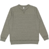 Custom Unisex Vintage Wash Crewneck Sweatshirt Weathered Military Green