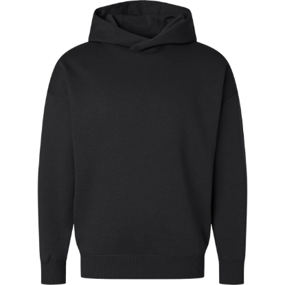 Custom Unisex Heavyweight Hoodie Sweatshirt Black