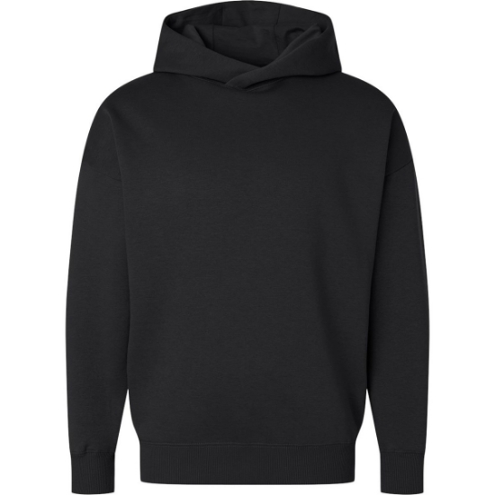 Custom Unisex Heavyweight Hoodie Sweatshirt Black