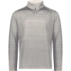 Custom Unisex Pursuit Quarter-Zip Pullover Athletic Grey