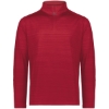 Custom Unisex Pursuit Quarter-Zip Pullover Scarlet