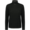 Custom Womens Pursuit Quarter-Zip Pullover Black