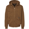 Custom Mens Tall Crossfire Heavyweight Power Fleece Hooded Jacket with Thermal Lining Saddle