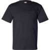 Custom Unisex USA-Made Pocket T-Shirt Navy