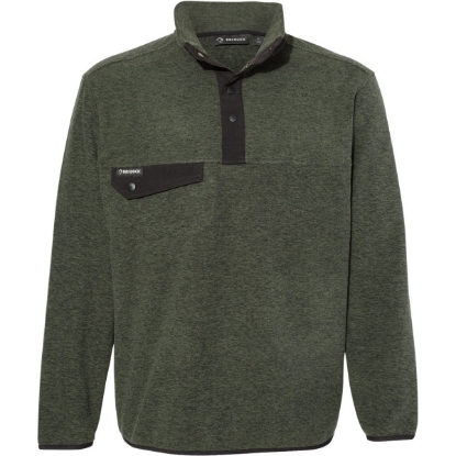 Custom Mens Denali Mountain Fleece Pullover Fatigue