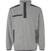 Custom Mens Ranger Melange Fleece Pullover Platinum
