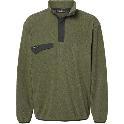 Custom Mens Brooks Sherpa Mountain Fleece Sage