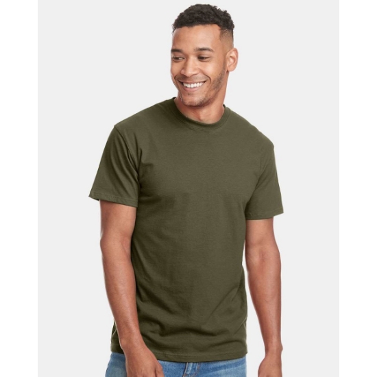 Custom Unisex Power Crew Tee Military Green