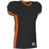Custom Mens Football Jersey Black/ Orange