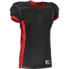 Custom Mens Football Jersey Black/ Red