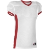 Custom Mens Football Jersey White/ Red