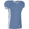 Custom Youth Football Jersey Columbia Blue/ White