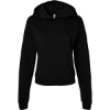 Custom Womens Classic Hoodie Sweatshirt Black