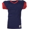 Custom Youth Pro Game Football Jersey Navy/ Red