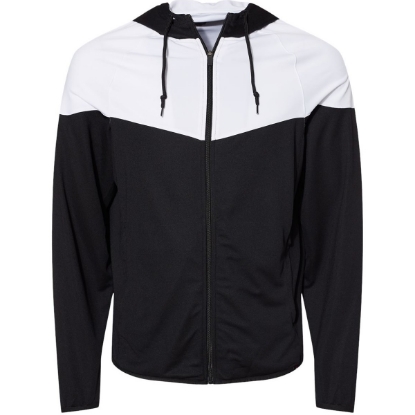 Custom Mens Spirit Outer-Core Jacket Black/ White
