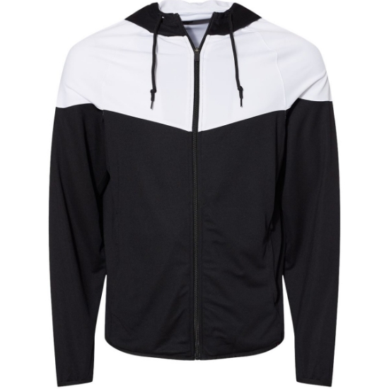 Custom Mens Spirit Outer-Core Jacket Black/ White