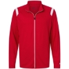 Custom Mens On The Rise Outercore Warm-up Jacket Red/ White