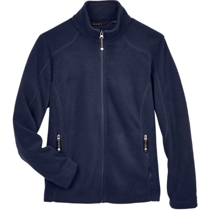 Custom Womens Voyage Fleece Jacket Classic Navy