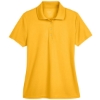 Custom Womens Origin Performance Piqué Polo Campus Gold