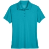 Custom Womens Origin Performance Piqué Polo Clear Teal