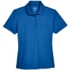 Custom Womens Origin Performance Piqué Polo with Pocket True Royal