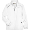 Custom Womens Techno Lite Motivate Unlined Lightweight Jacket White