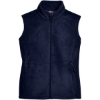 Custom Womens Journey Fleece Vest Classic Navy