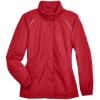 Custom Womens Profile Fleece-Lined All-Season Jacket Classic Red