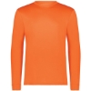 Custom Unisex Nexgen Performance Long Sleeve T-Shirt Electric Orange
