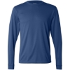 Custom Unisex Nexgen Performance Long Sleeve T-Shirt Royal