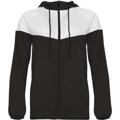 Custom Womens Sprint Outer-Core Jacket Black/ White