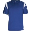 Custom Mens B-Core Pro Placket Jersey Royal/ White