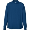 Custom Unisex Wicking Mock Turtleneck Navy