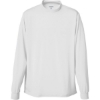 Custom Unisex Wicking Mock Turtleneck White