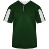 Custom Mens Striker Placket Forest/ White