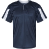 Custom Mens Striker Placket Navy/ White