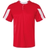 Custom Mens Striker Placket Red/ White