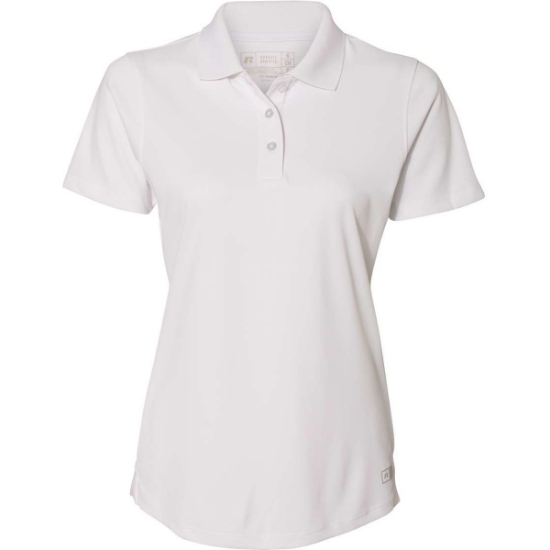 Custom Womens Essential Polo White