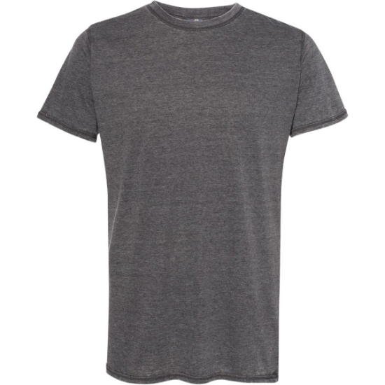Custom Unisex Zen Jersey T-Shirt Dark Smoke