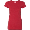 Custom Women’s Glitter T-Shirt Red/ Silver