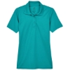 Custom Womens Cool & Dry Mesh Piqué Polo Jade