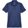 Custom Womens Cool & Dry Mesh Piqué Polo Navy