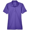 Custom Womens Cool & Dry Mesh Piqué Polo Purple